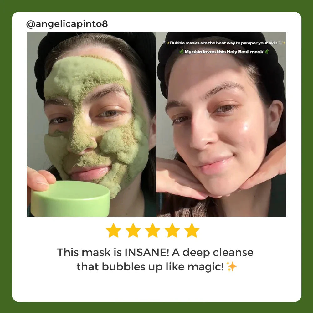 Holy Basil Bubble Deep Mask™