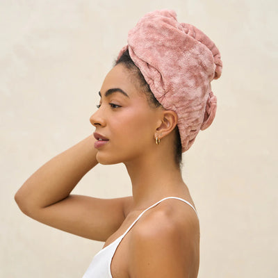 Plush Microfiber Hair Towel