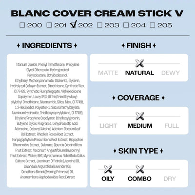 OSBY™ BLANC Cover Cream Stick