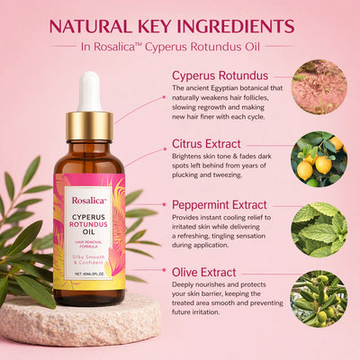 Cyperus Rotundus Oil Hair Reduction Formula
